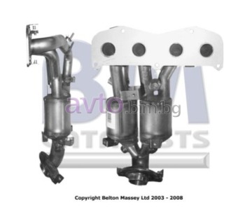 Катализатор BM CATALYSTS за TOYOTA AVENSIS (_T22_) Liftback от 1997 до 2003