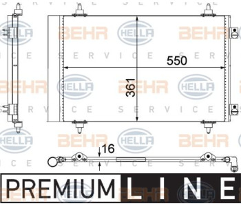 Топлообменник, отопление на вътрешното пространство HELLA 8FH 351 308-741 за VOLKSWAGEN TRANSPORTER IV (70XA) товарен от 1990 до 2003