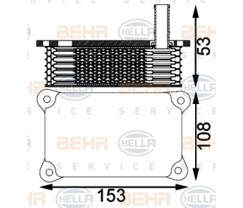 Водна помпа HELLA 8MP 376 800-554 за SKODA FABIA II (545) комби от 2007 до 2014