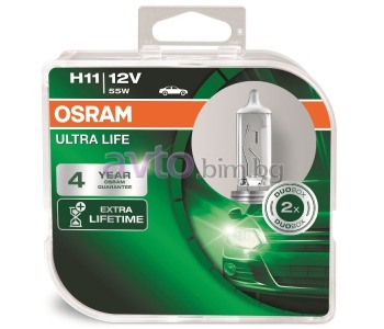 Комплект крушки H11 OSRAM Ultra Life