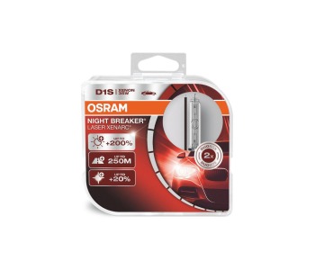 Крушка ксенон OSRAM D1S 35W PK32d-2 XENARC NIGHT BREAKER (2бр)