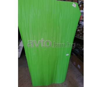 ПРЕОЦЕНЕНА Карбоново фолио зелено релефно с канали за въздух (ширина 152 см)