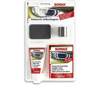 Комплект за възстановяване на фарове в 2 стъпки SONAX 04059410