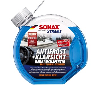 Зимна течност за чистачки SONAX 02324000 Xtreme 3л. готова туба (-20°C)