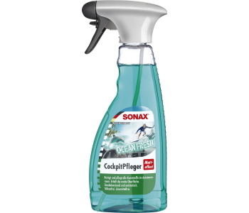 Спрей за почистване на табло SONAX 03642410 Cockpit Spray Matt Effect Ocean-fresh - 500мл