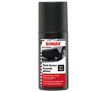 Почистващ препарат за възстановяване на черни пластмасови детайли SONAX PLASTIC RESTORER - 100 мл