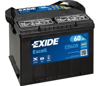 Стартов акумулатор EXIDE EB558 за CHRYSLER SEBRING (JS) кабриолет от 2007 до 2010