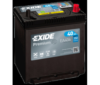 Стартов акумулатор EXIDE EA406 за TOYOTA AURIS (_E15_) от 2006 до 2012