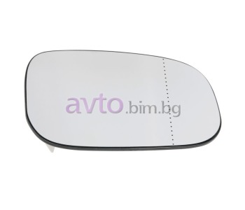 Стъкло за огледало дясно асферично с подгрев до 2009 за VOLVO S60 I от 2000 до 2010