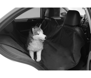 Предпазно покривало за задните седалки черно MEGA DRIVE размер 135x165 см