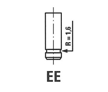Всмукателен клапан FRECCIA R4174/RCR за FIAT TEMPRA (159) от 1990 до 1996