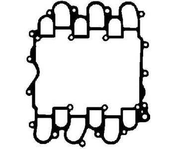 Уплътнение, корпус на всмукателен колектор GLASER X57662-01 за AUDI 80 (8C, B4) от 1991 до 1995