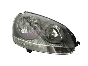 Фар десен H7/H7/PY21W/W5W с мотор за VOLKSWAGEN GOLF V (1K1) от 2003 до 2009