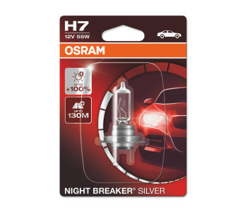 Крушка H7 12V 55W PX26d NIGHT BREAKER SILVER - Osram