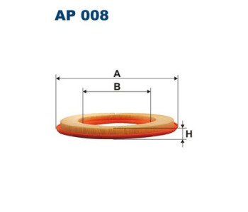 Въздушен филтър FILTRON AP 005/1 за PORSCHE CAYENNE (9PA) от 2002 до 2010