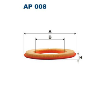 Въздушен филтър FILTRON AP 005/1 за VOLKSWAGEN TOUAREG (7LA, 7L6, 7L7) от 2002 до 2010