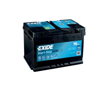 Стартов акумулатор EXIDE EK700 за PEUGEOT 308 II (T9) от 2013 до 2021