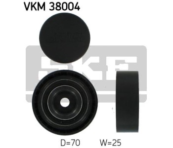 Паразитна/ водеща ролка, пистов ремък SKF VKM 38004 за BMW 3 Ser (E46) кабриолет от 2000 до 2003