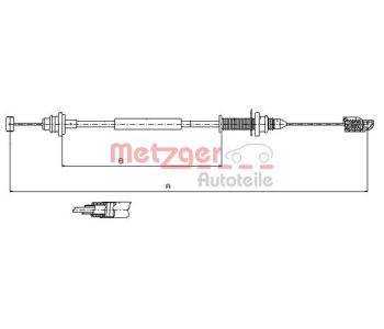 Жило за газ METZGER 10.0390