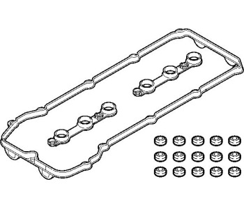 К-кт гарнитури капака на клапаните ELRING за BMW 3 Ser (E46) купе от 1999 до 2003