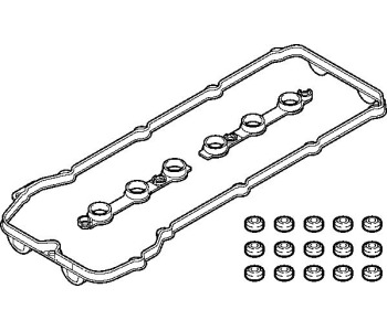 К-кт гарнитури капака на клапаните ELRING за BMW 3 Ser (E46) компакт от 2001 до 2005