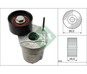 Обтягащо рамо за пистов ремък INA за BMW 5 Ser (F11) комби от 2009
