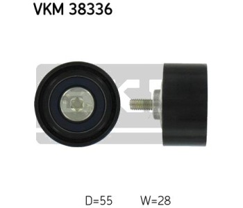Паразитна/ водеща ролка, пистов ремък SKF VKM 38336 за BMW 1 Ser (E81) от 2006 до 2012