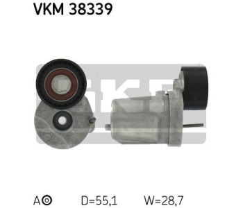 Обтящна ролка, пистов ремък SKF VKM 38339 за BMW 1 Ser (E81) от 2006 до 2012
