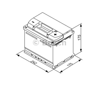 Стартов акумулатор BOSCH 0 092 S30 041 за RENAULT LAGUNA I (B56_, 556_) от 1993 до 2002