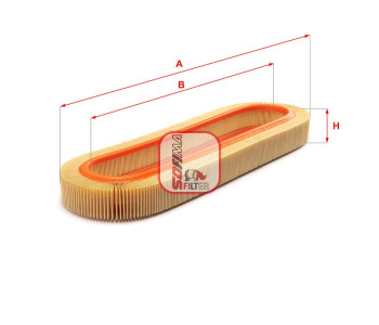 Въздушен филтър SOFIMA S 0974 A за MERCEDES (W124) седан от 1984 до 1992
