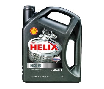 Двигателно масло SHELL HELIX HX8 Synthetic 5W-40 4л за PEUGEOT BOXER (244) платформа от 2001 до 2006