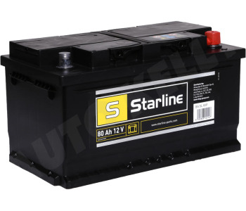 Стартов акумулатор 80Aч, 315x175x175 s.p. 740A STARLINE за AUDI TT (8J3) от 2006 до 2014
