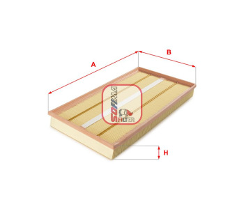 Въздушен филтър SOFIMA S 3257 A за MERCEDES VIANO (W639) от 2003 до 2014