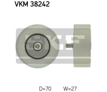Паразитна/ водеща ролка, пистов ремък SKF VKM 38242 за BMW 3 Ser (E46) седан от 1999 до 2001