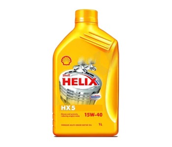 Двигателно масло SHELL HELIX HX5 15W-40 1л за MITSUBISHI LANCER IV (C6_A, C7_A) седан от 1988 до 1992