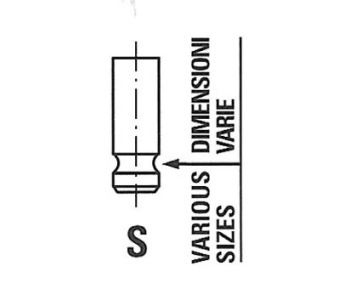 Всмукателен клапан FRECCIA R6117/SNT