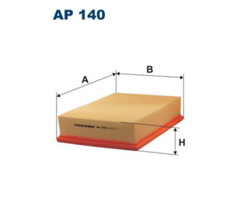 Въздушен филтър FILTRON AP 140 за SKODA FELICIA II (6U5) комби от 1998 до 2001