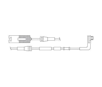 К-кт индикатор за износване на спирачки DELPHI за BMW 1 Ser (E81) от 2006 до 2012