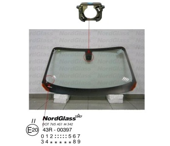 Челно стъкло NordGlass за BMW 1 Ser (F20) от 2010