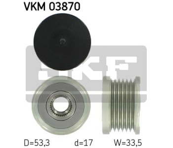Механизъм за свободен ход на генератор SKF за BMW 3 Ser (E46) купе от 2003 до 2006