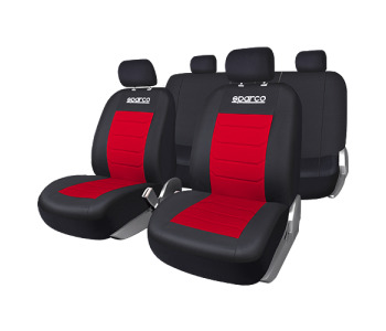 Калъфи за седалки червени SPARCO SPS425RD