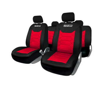 Калъфи за седалки червени SPARCO 1016RS