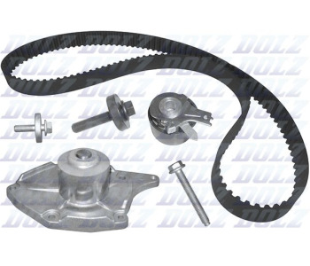 Водна помпа+ к-кт ангренажен ремък DOLZ KD102 за FIAT 500X (334) от 2014