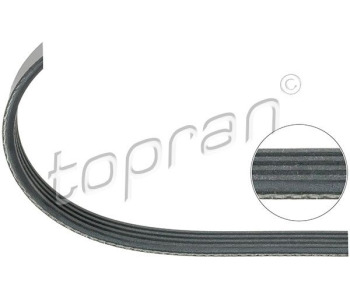 Ангренажен ремък TOPRAN 101 058 за VOLKSWAGEN PASSAT B1 (33) комби от 1973 до 1981
