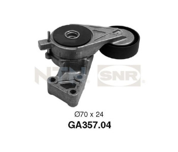 Обтящна ролка, пистов ремък SNR GA357.04 за SEAT ALTEA XL (5P5, 5P8) от 2006 до 2015