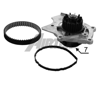 Водна помпа+ к-кт ангренажен ремък AIRTEX WPK-189201 за AUDI TT (8J3) от 2006 до 2014