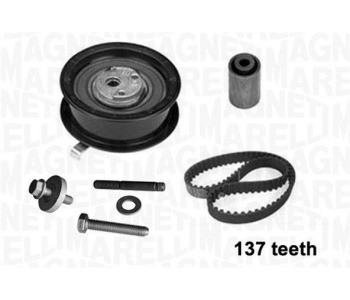 Комплект ангренажен ремък MAGNETI MARELLI 341301350000 за VOLKSWAGEN PASSAT B5 (3B5) комби от 1997 до 2000