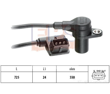 Импулсен датчик, колянов вал EPS за BMW 3 Ser (E36) купе от 1992 до 1999