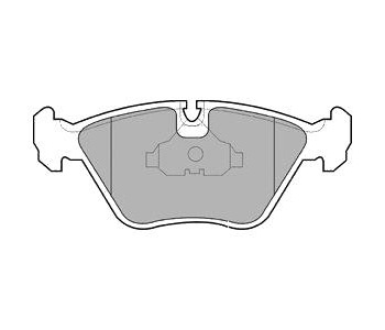 Комплект спирачни накладки DELPHI за BMW 3 Ser (E36) купе от 1992 до 1999