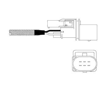 Ламбда сонда DELPHI за BMW 3 Ser (E46) купе от 2003 до 2006
